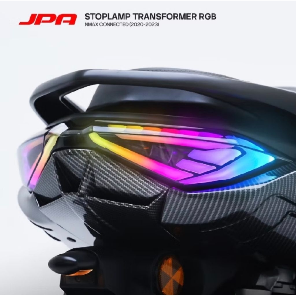 Lampu Stop Nmax New 2020-2023 Transformer RGB JPA/ StopLamp All New Nmax 155 RGB Tech JPA