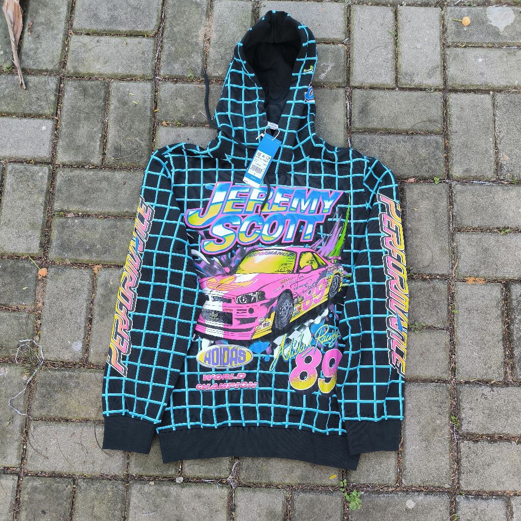 hoodie adidas x jeremy scott bnwt