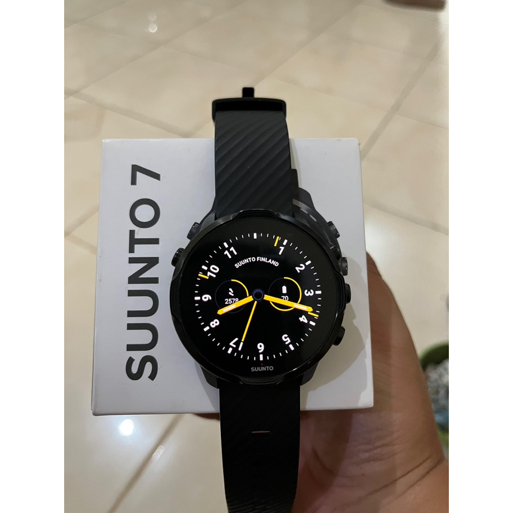 Jam Tangan Suunto 7 All Black Wear OS