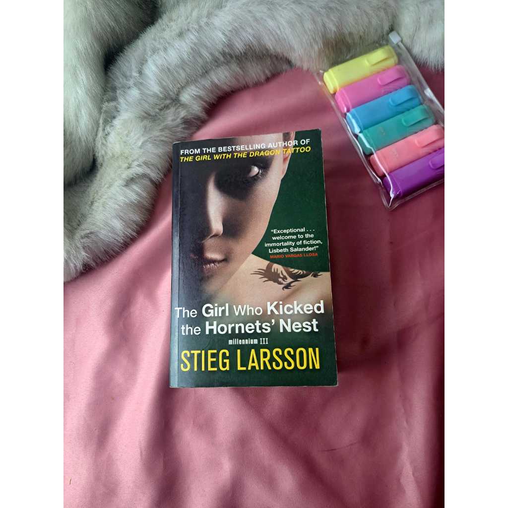 Novel The Girl Who Kicked The Hornets Nest Stieg Larsson