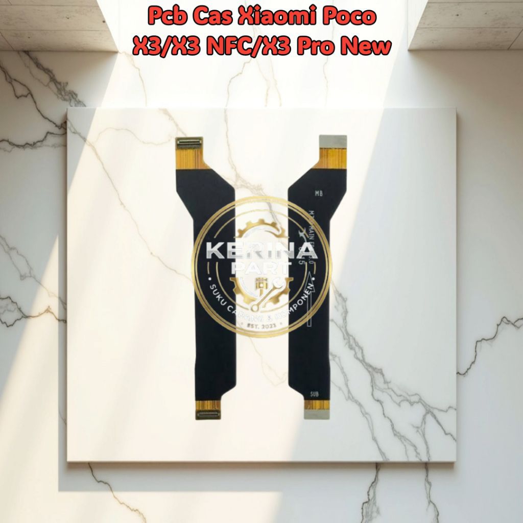ORIGINAL Flexible Ui Board Xiaomi Poco X3 X3 NFC Fleksibel Penghubung Mesin Konektor Charger NO GARA