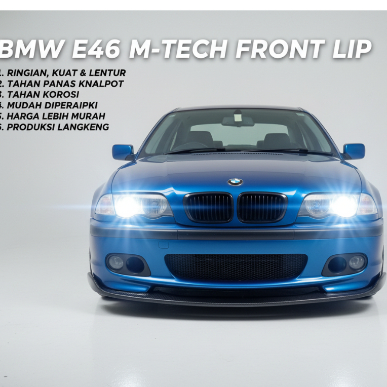front lips bmw e46 mtech body kit bmw e46