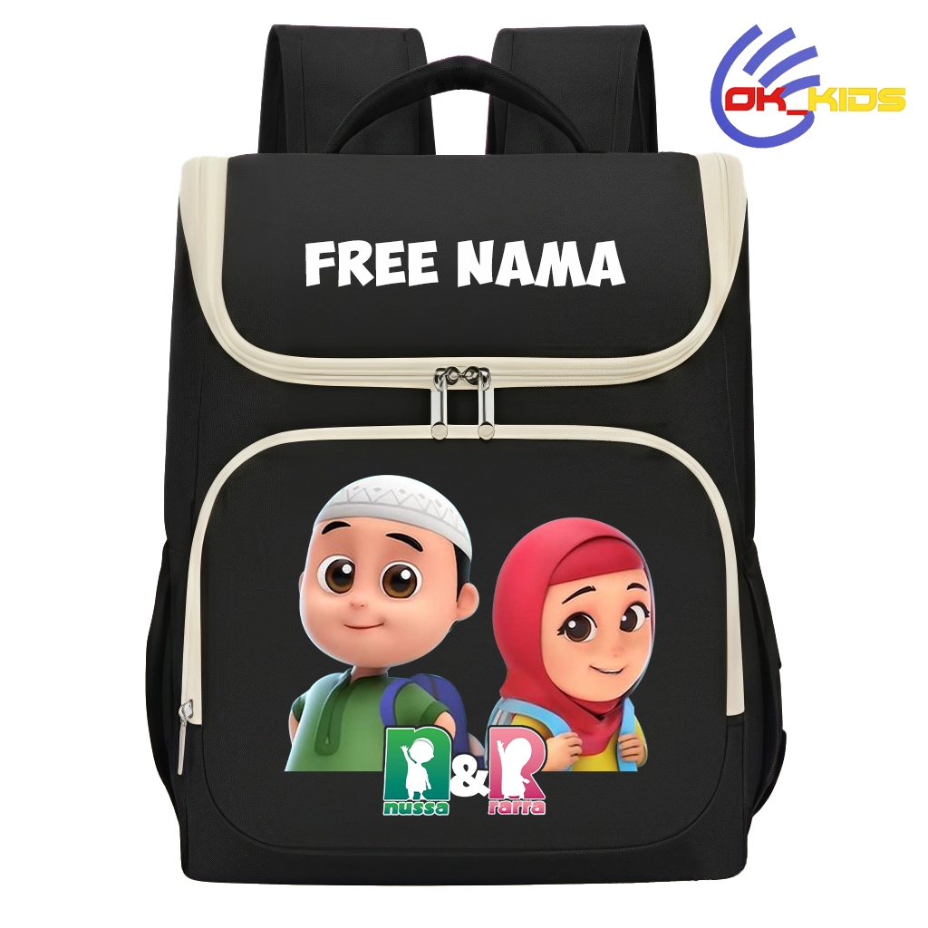Tas Ransel Anak Nusa DAN Rara Gratis Nama