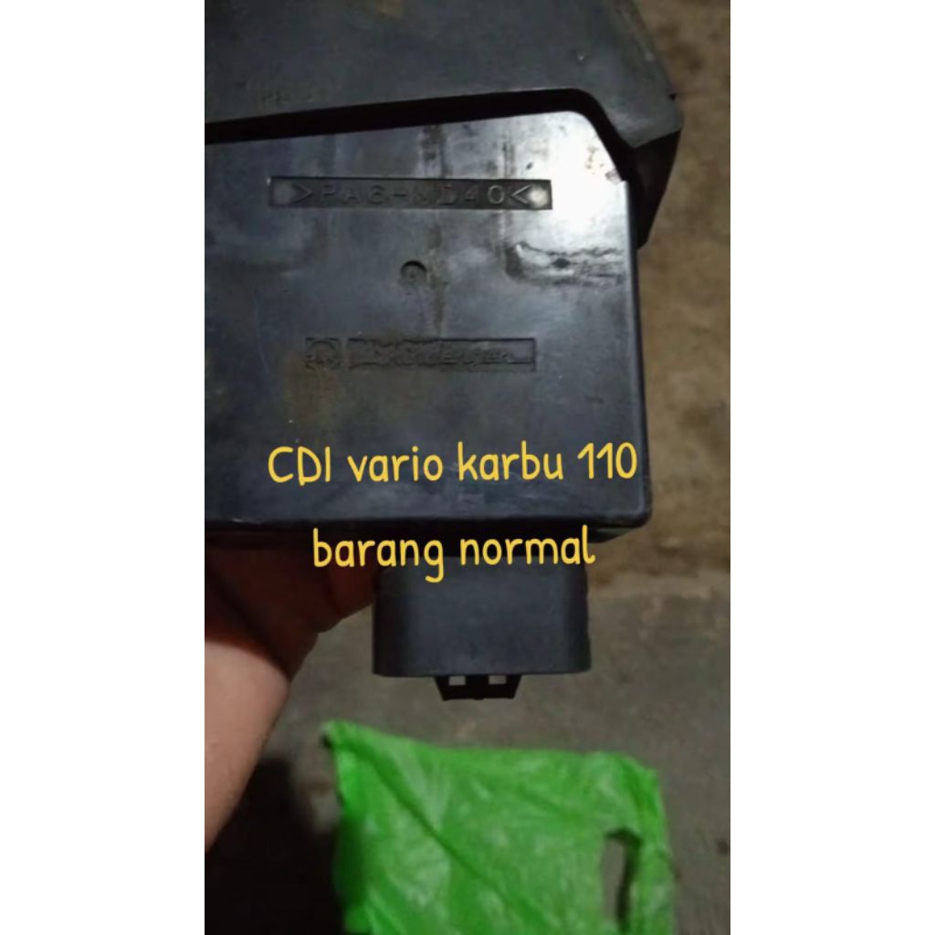 CDI cdi Vario techno CDI Vario 110 karburator CDI Vario lama kvb old origal copotan