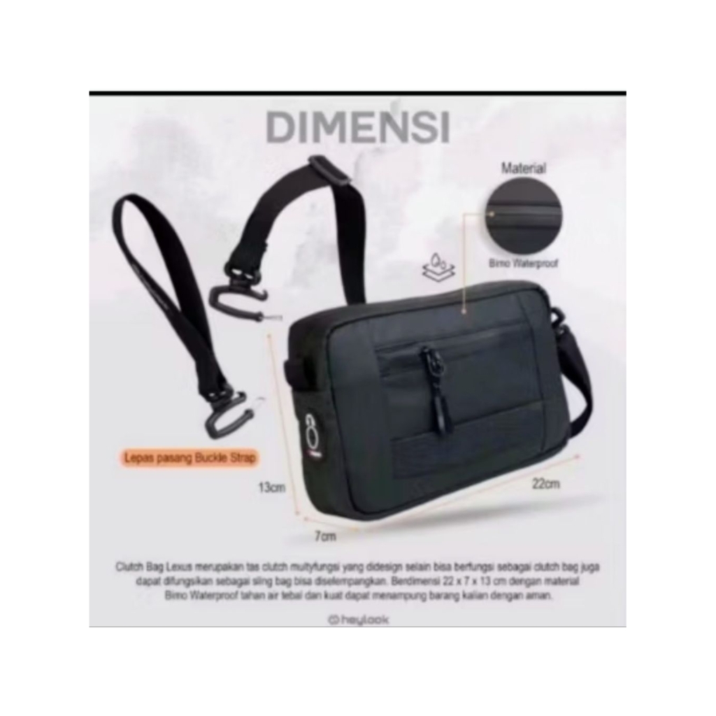 Tas tangan/Tas Selempang/POUCH BAG (eiger riding) Tahan air PREMIUM