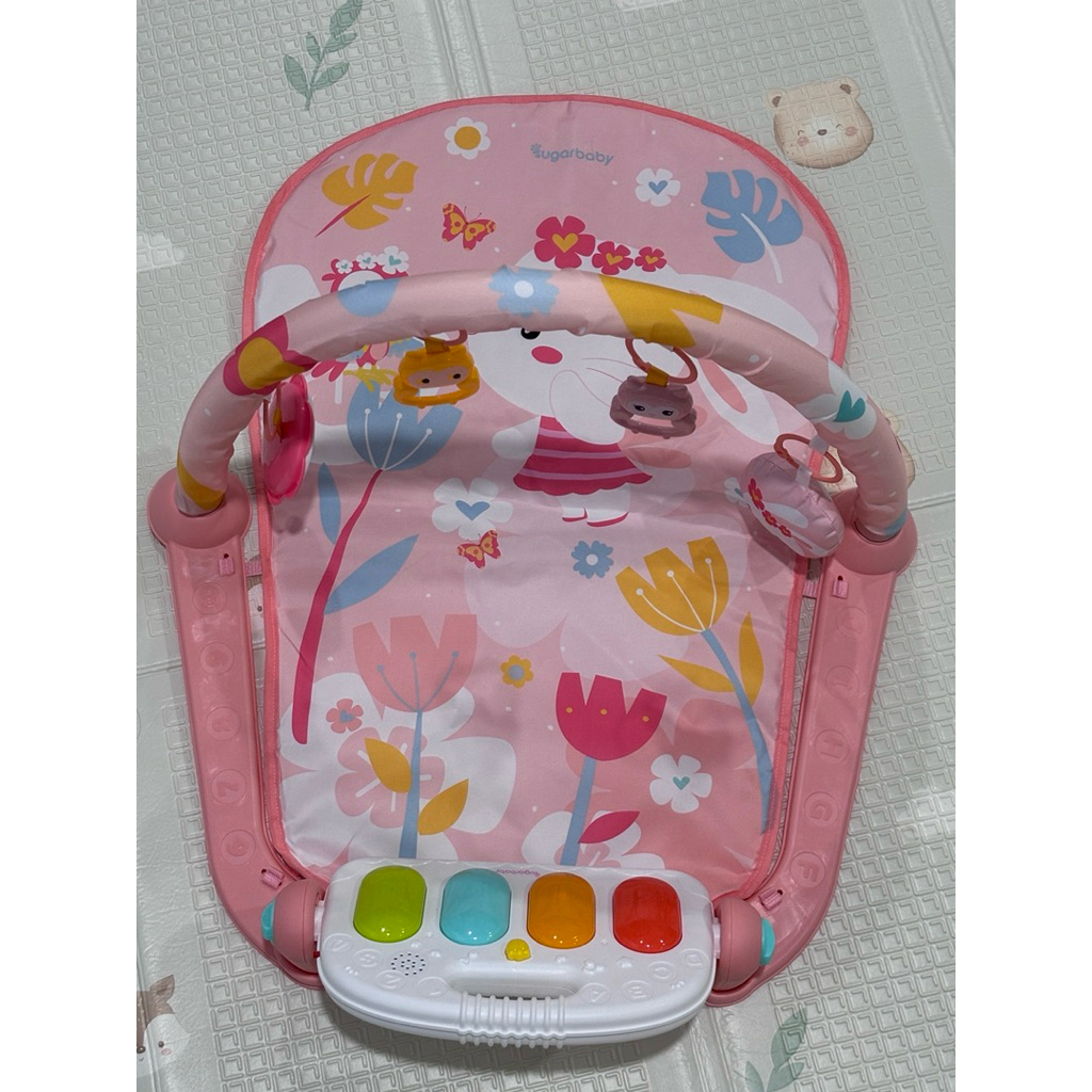 [PRELOVED] My Piano Playmat Baby Gym musik mainan rattle lampu/Mainan gym bayi/playgym/mainan anak/m