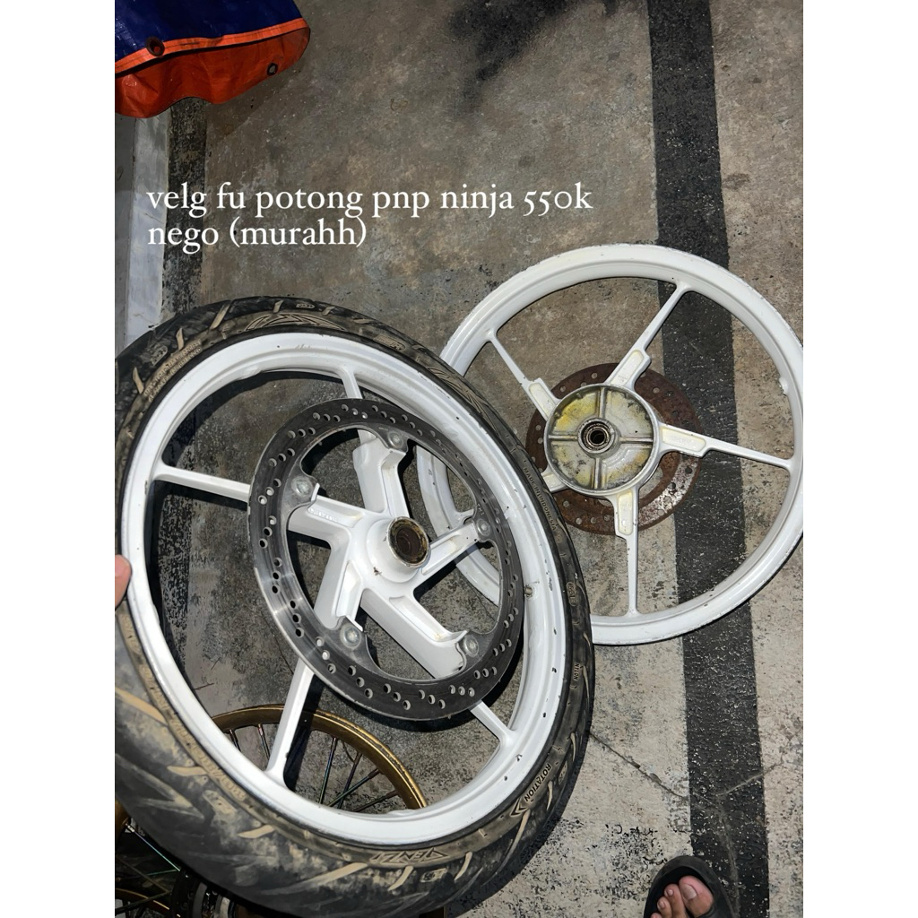 velg fu potong buat ninja (tidak sama nap gear) murah meriah
