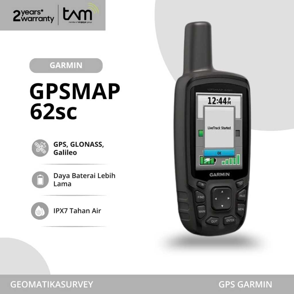 Gps Garmin 62sc Second