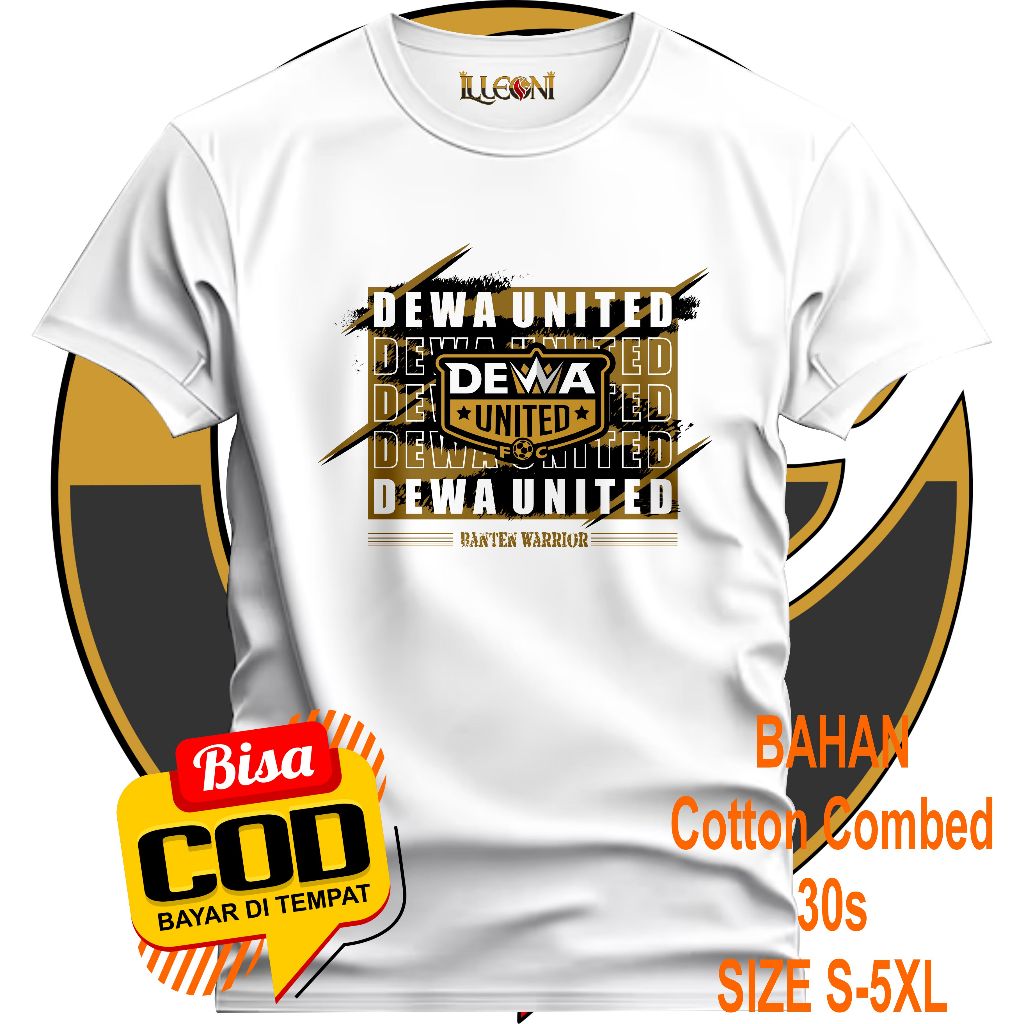 BIG SIZE (S-5XL) Kaos Dewa United Streatwear | Kaos Dewa United |anak Dewa