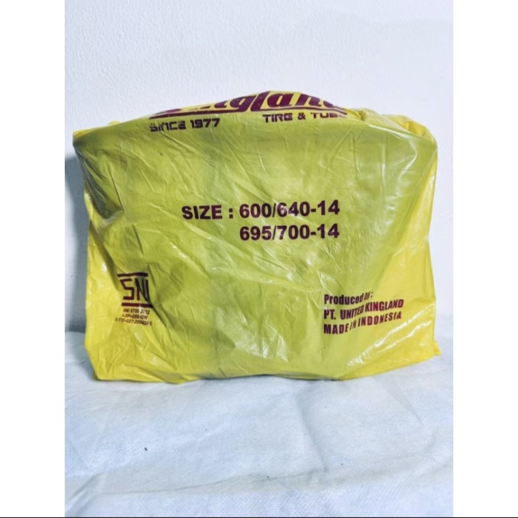 BAN DALAM MOBIL UKURAN RING 14 (KINGLAND R14)