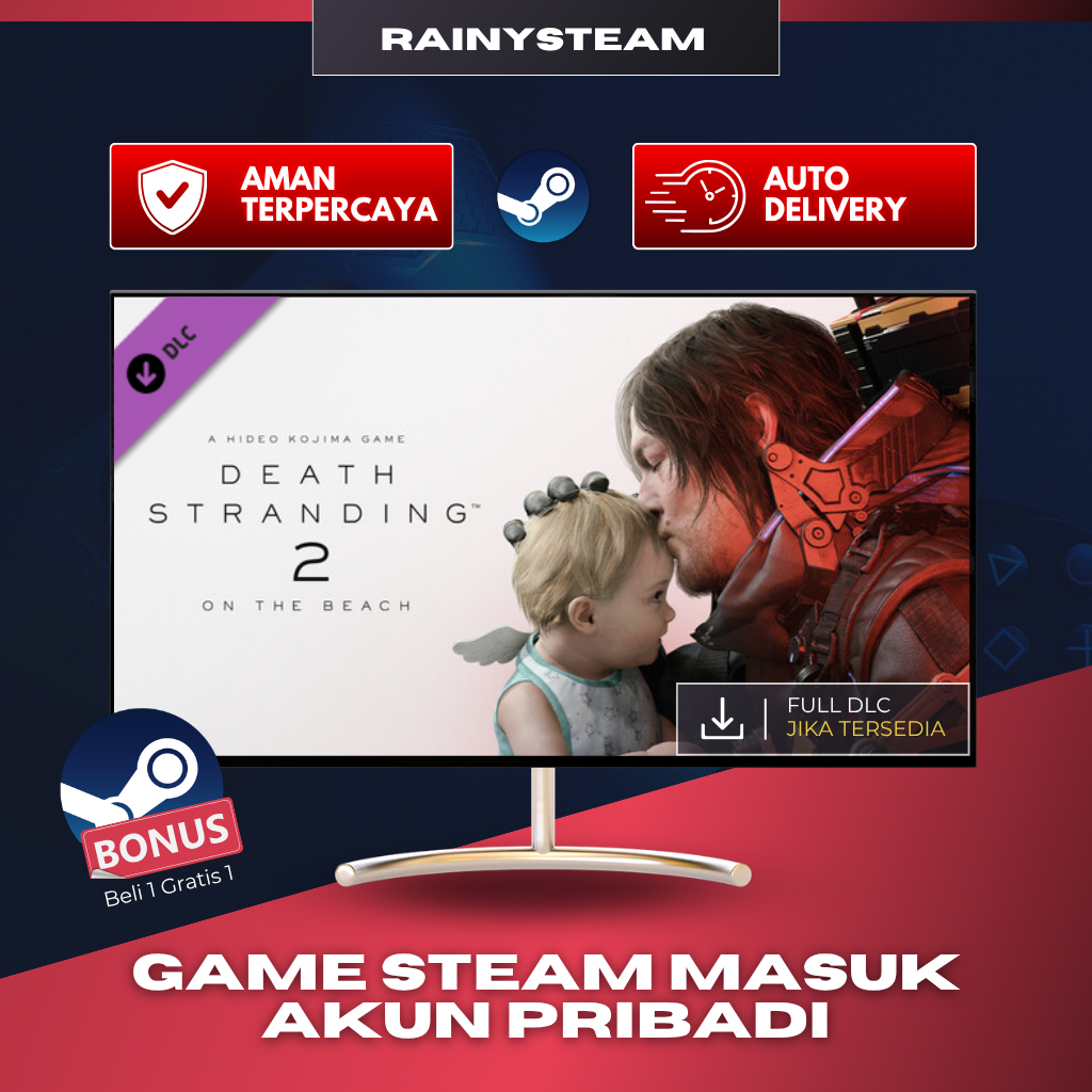 [BELI 1 GRATIS 1] DEATH STRANDING 2: ON THE BEACH / AUTO DELIVERY / STEAM / Game PC / Games Computer