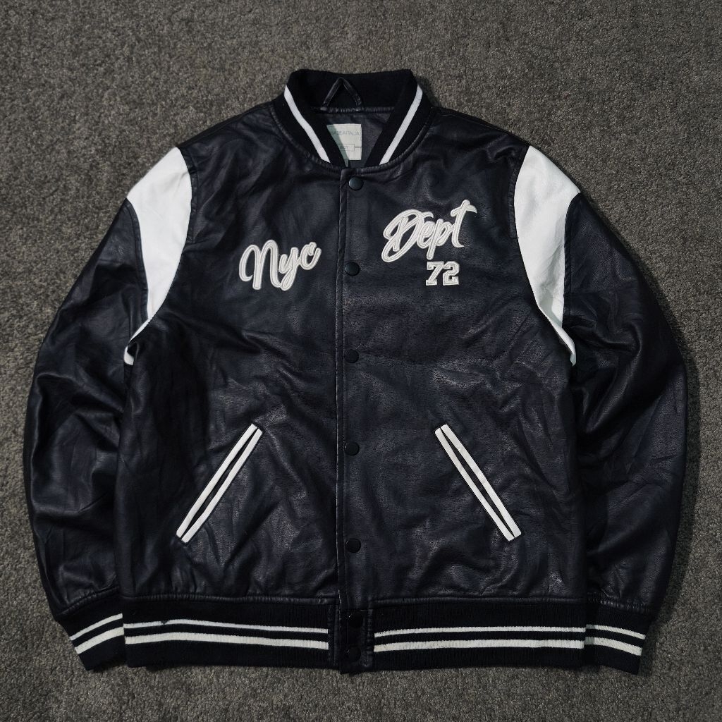 Varsity Kulit Jacket