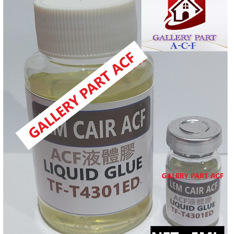 (promo) lem cair ACF TF 4301ED LEM KUSUS cof ke panel tv LCD ACF BONDING cof lem perekat