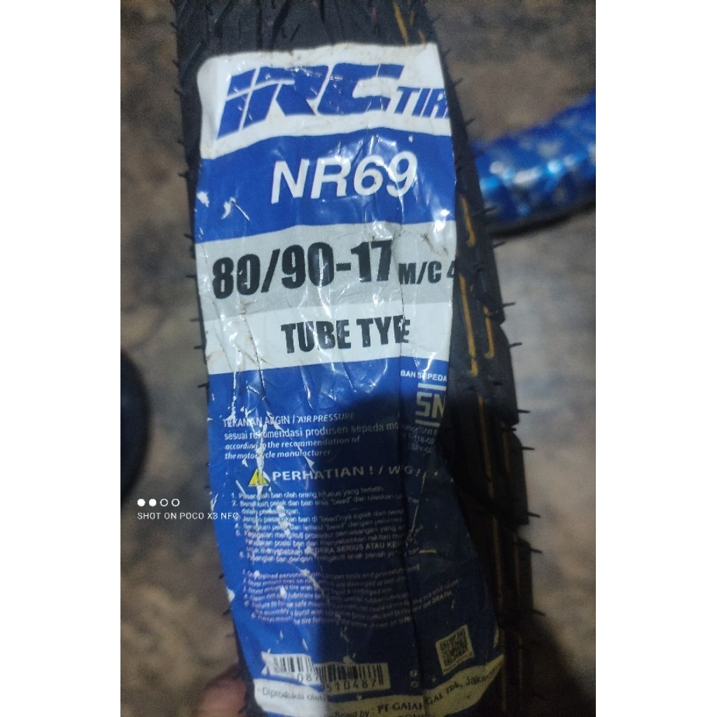 ban irc NR 69 80/90/17