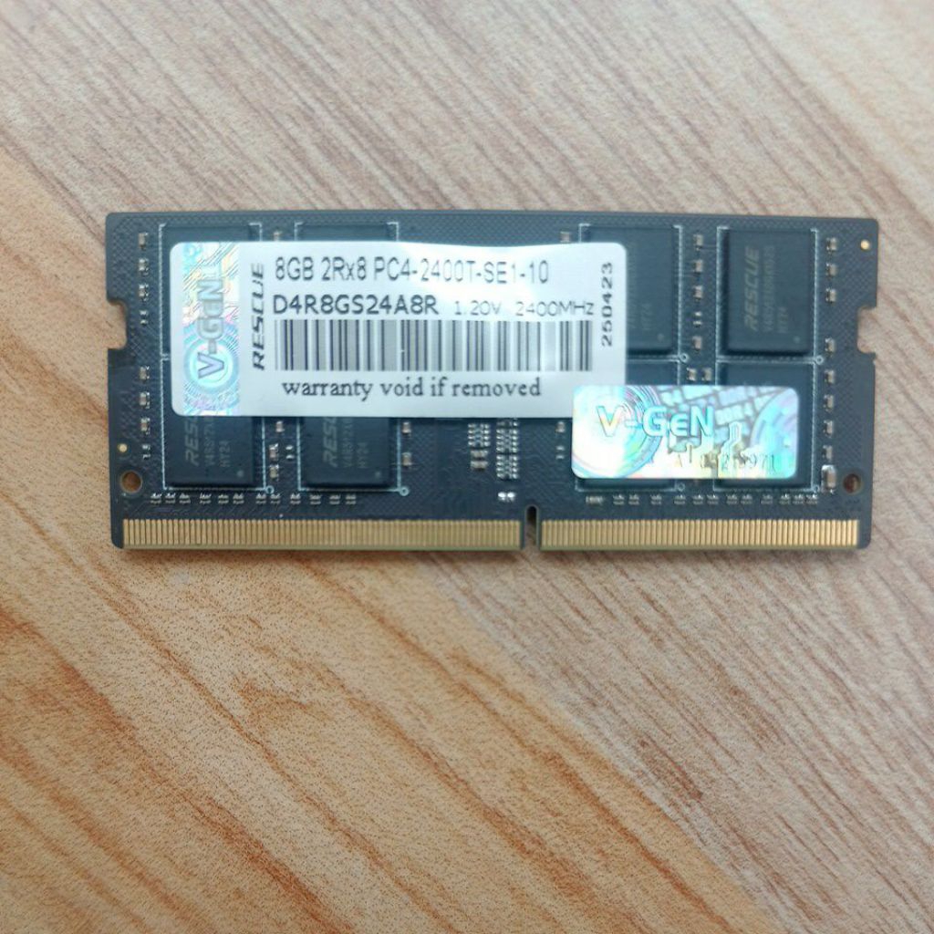 RAM Sodimm Vgen Rescue 8GB DDR4