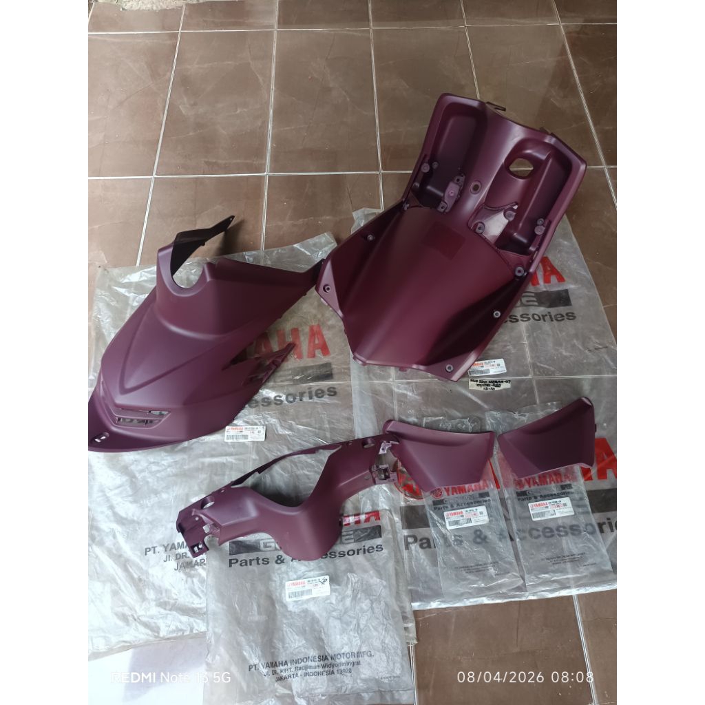 body kasar mio soul karbu lama merah maroon tua original yamaha