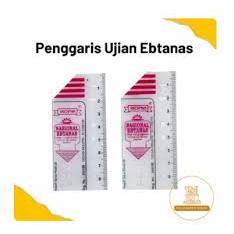 PENGGARIS UJIAN 9CM INCIPNA SUKSES UJIAN NASIONAL UN LJK EBTA SPMB POLA CETAKAN DRAFTING RULER
