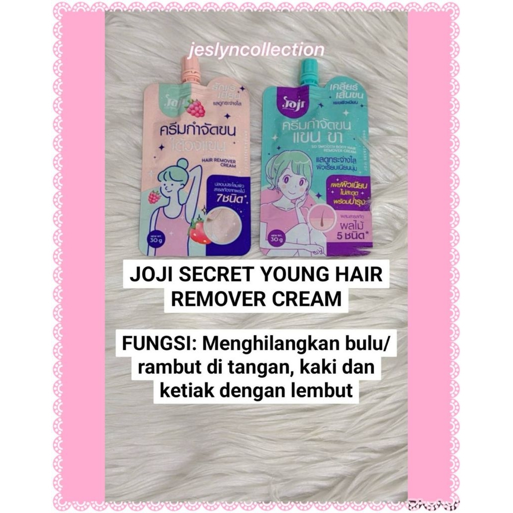 JOJI SECRET YOUNG HAIR REMOVER CREAM