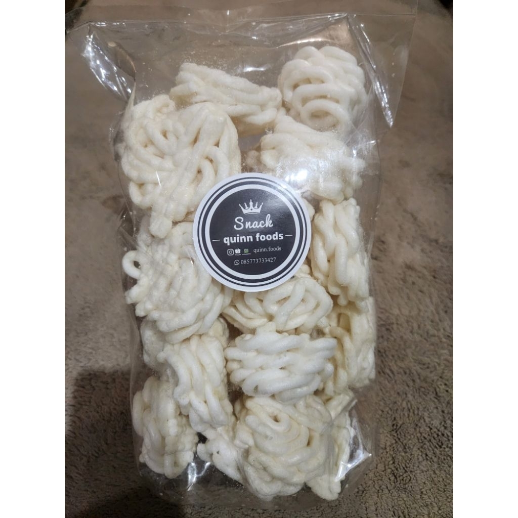 Kerupuk ikan keriting Premium - ASLI Palembang