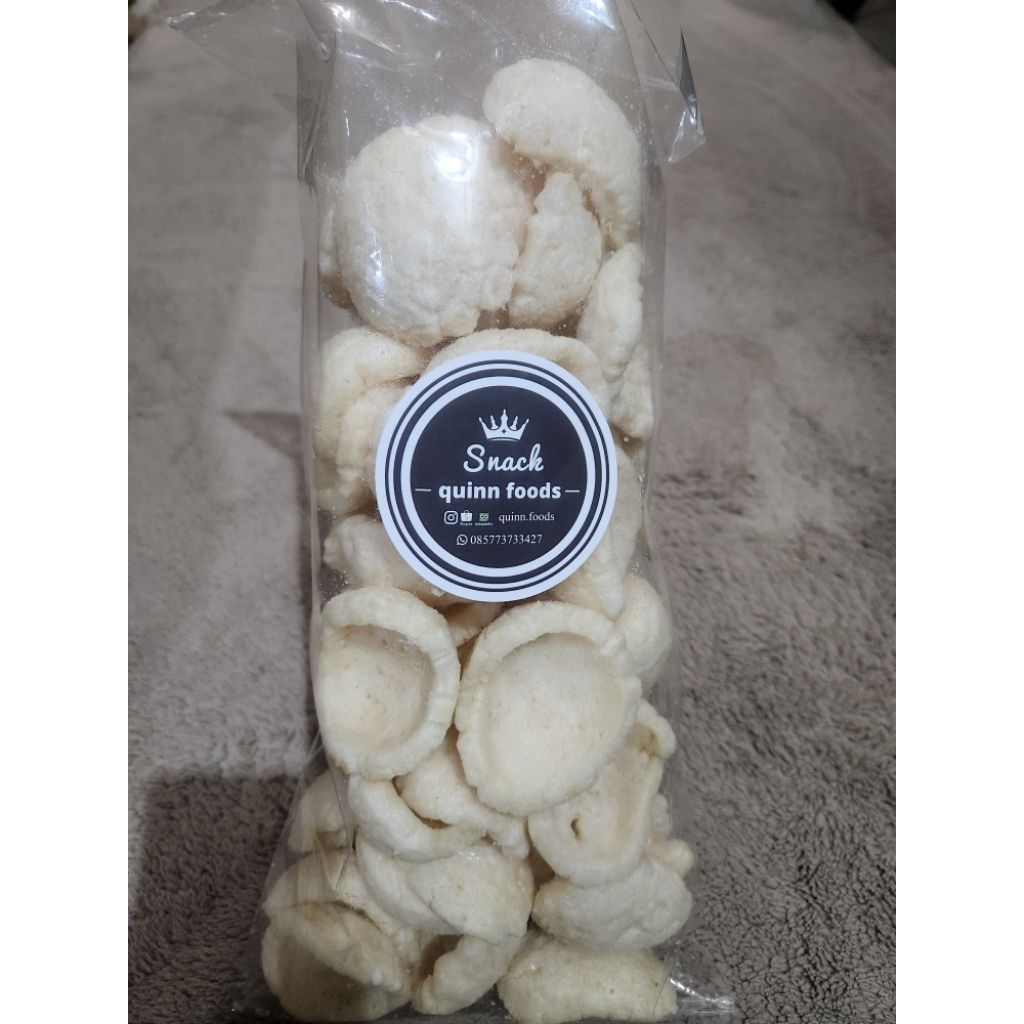 Kerupuk ikan kemplang mangkok premium - ASLI Palembang