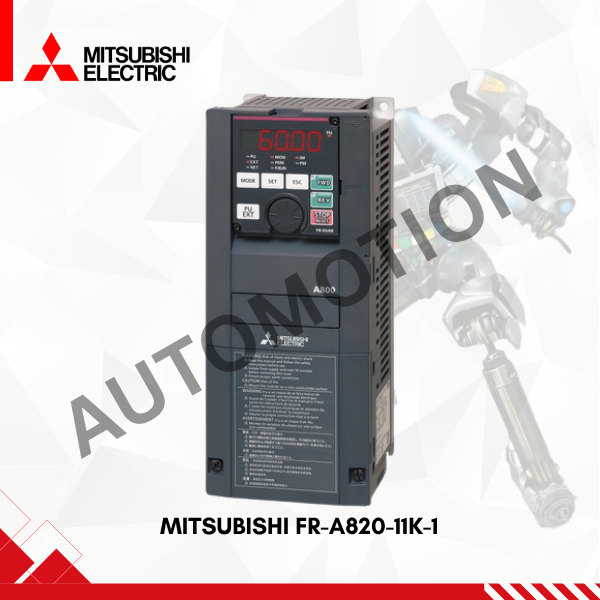Mitsubishi Electric Inverter FR-A820-11K-1 - VSD VFD - Input 3 Phase 220VAC - Output 3 Phase 220VAC