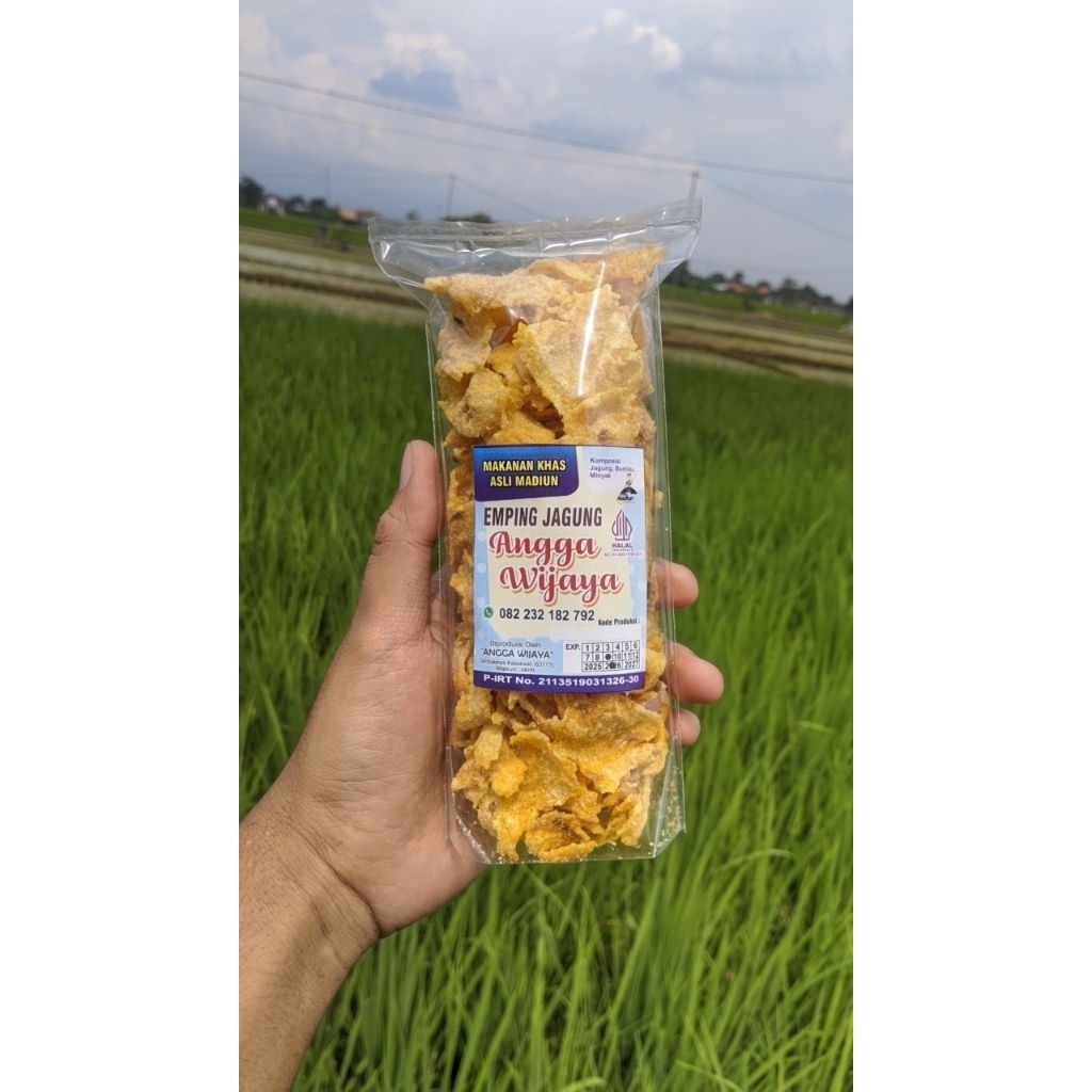 EMPING JAGUNG ORIGINAL ,EMPING JAGUNG,EMPING,KERIPK JAGUNG,KETIPIKI