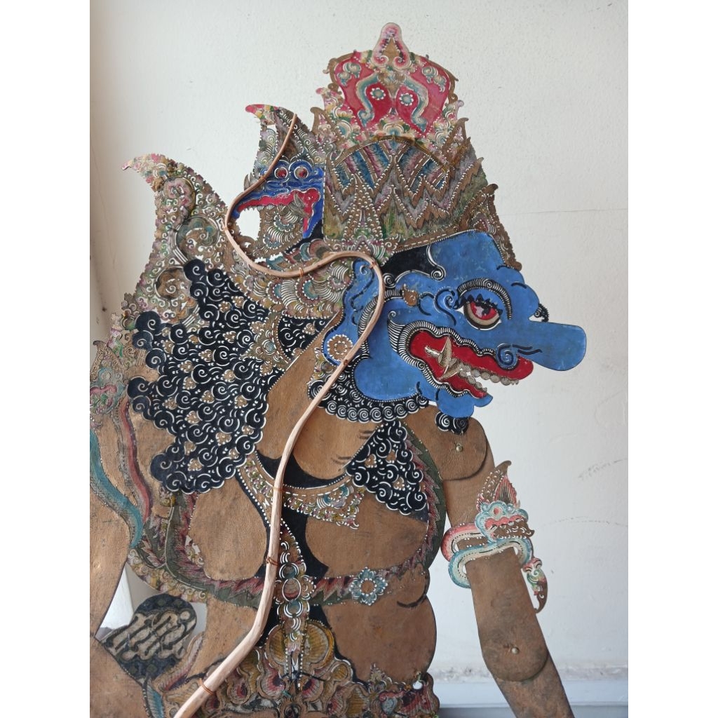 wayang kulit asli tokoh niwatakawaca lawas