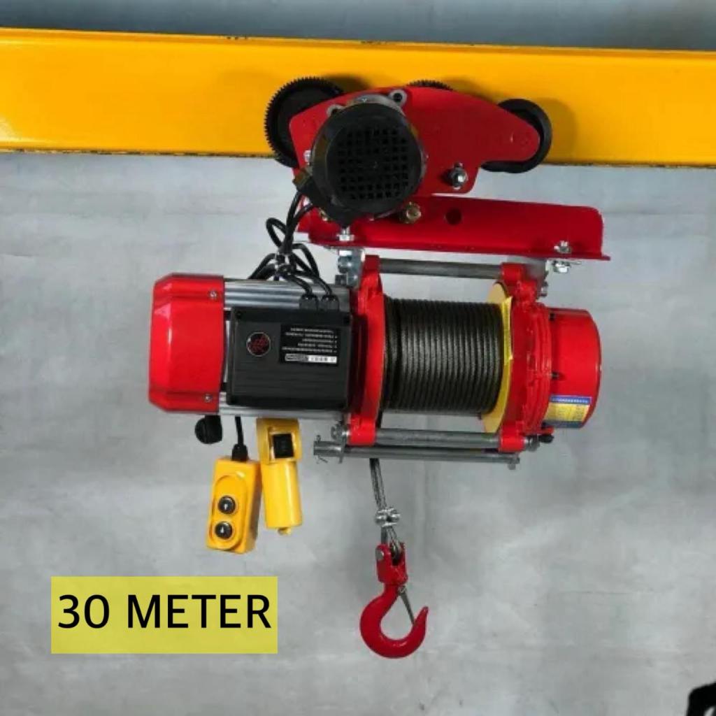 ALUMINIUM ELECTRIC WIRE ROPE HOIST CHAIN 1 1.2 TON X 30 M METER 290V 290 V VOLT 1T 1,2 1,2T 30M ELEK
