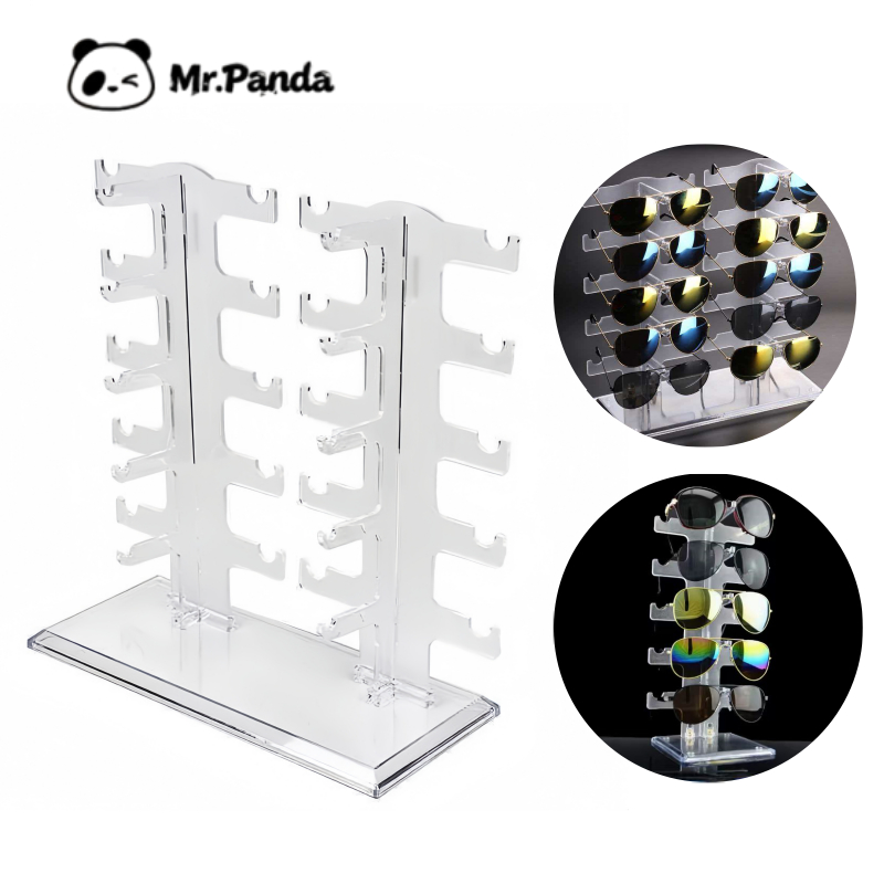 Rak Kacamata Akrilik Display Pajangan Kacamata susun /Plastik Display Kacamata /Tempat Rak Display K