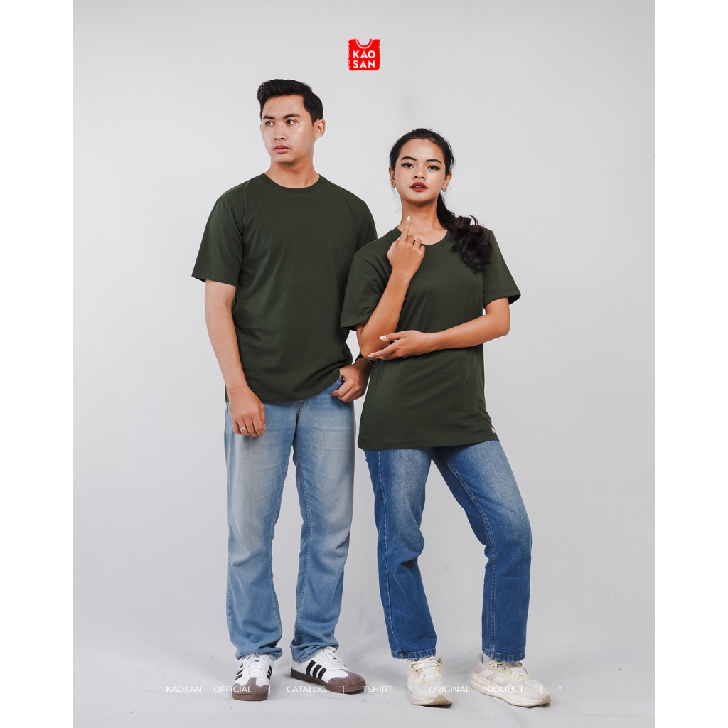 KAOS POLOS ARMY - KAOS POLOS PRIA DAN WANITA - KAOSAN OFFICIAL