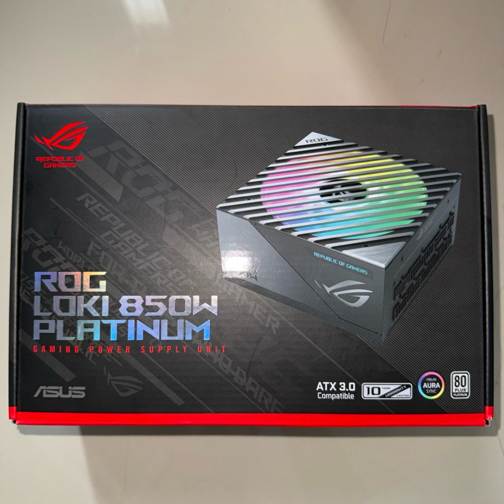 Asus ROG LOKI SFX-L 850W Platinum - PSU Asus ROG LOKI SFX L 850W Platinum - PSU SFX-L 850W - PSU SFX