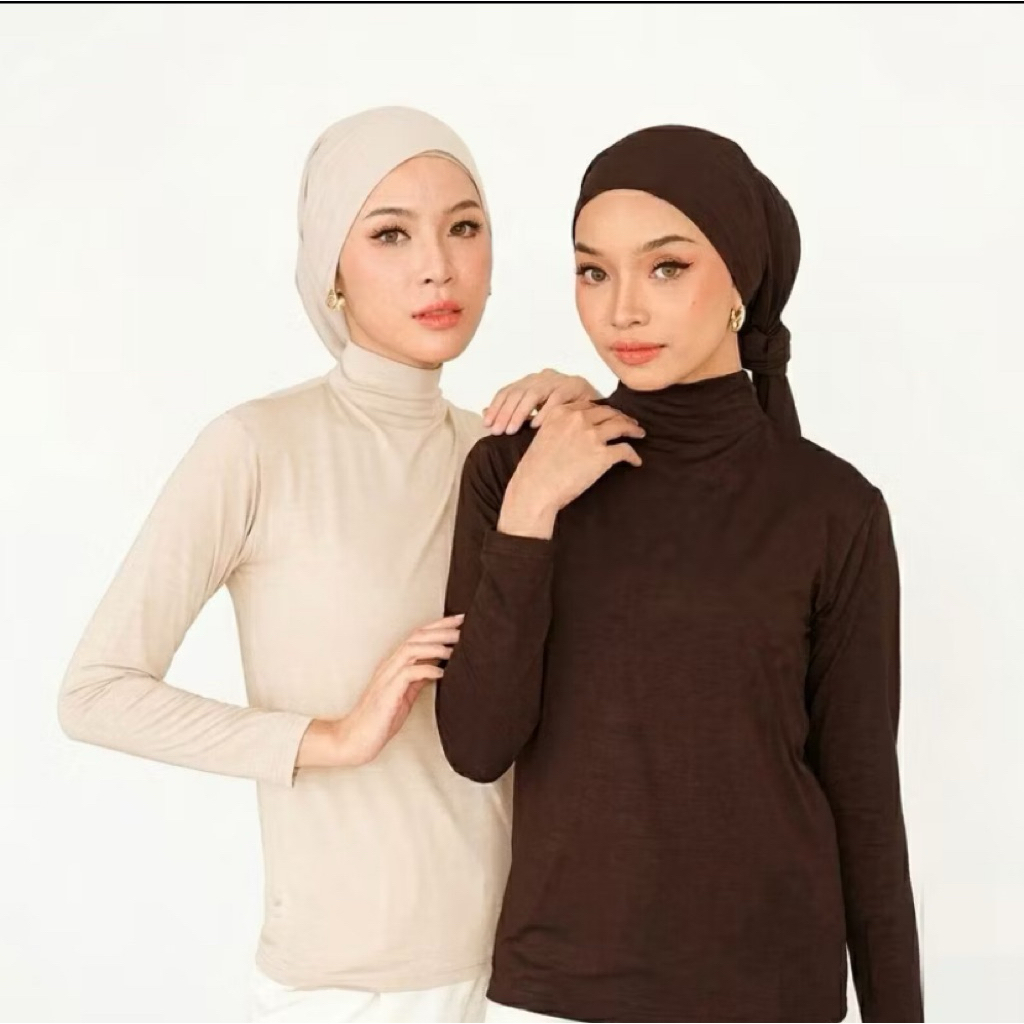 manset baju lengan panjang spandek | dalaman baju manset | manset wanita lengan panjang bahan spande