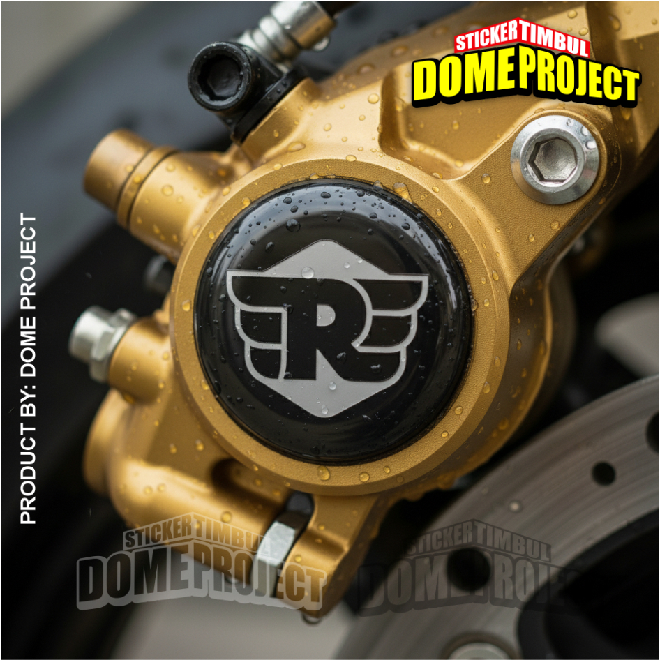 STIKER ROYAL ENFIELD TIMBUL EMBLEM LENTUR KALIPER REM AKSESORIS YAMAHA HONDA SUZUZI KAWASAKI AESTHET