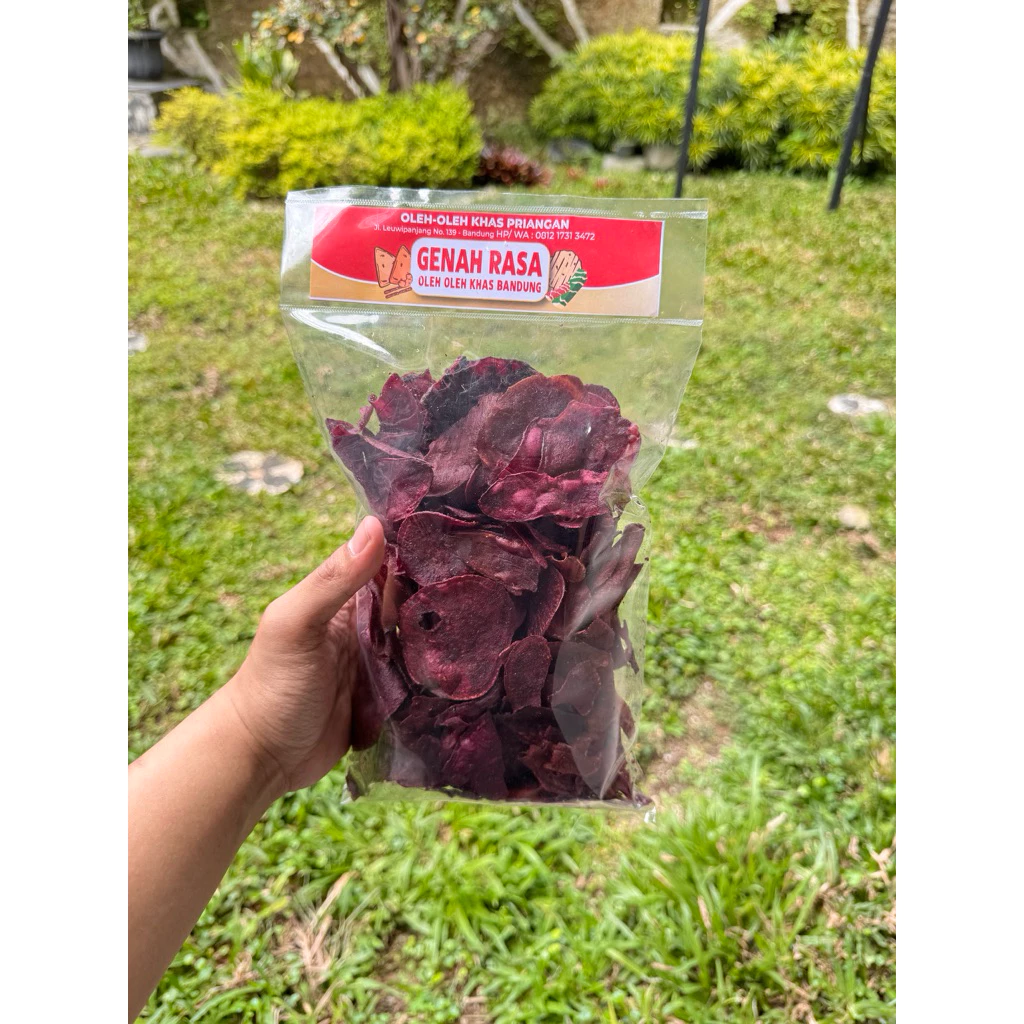 Keripik Ubi Ungu Manis 200 g — foto detail 3 dari 6