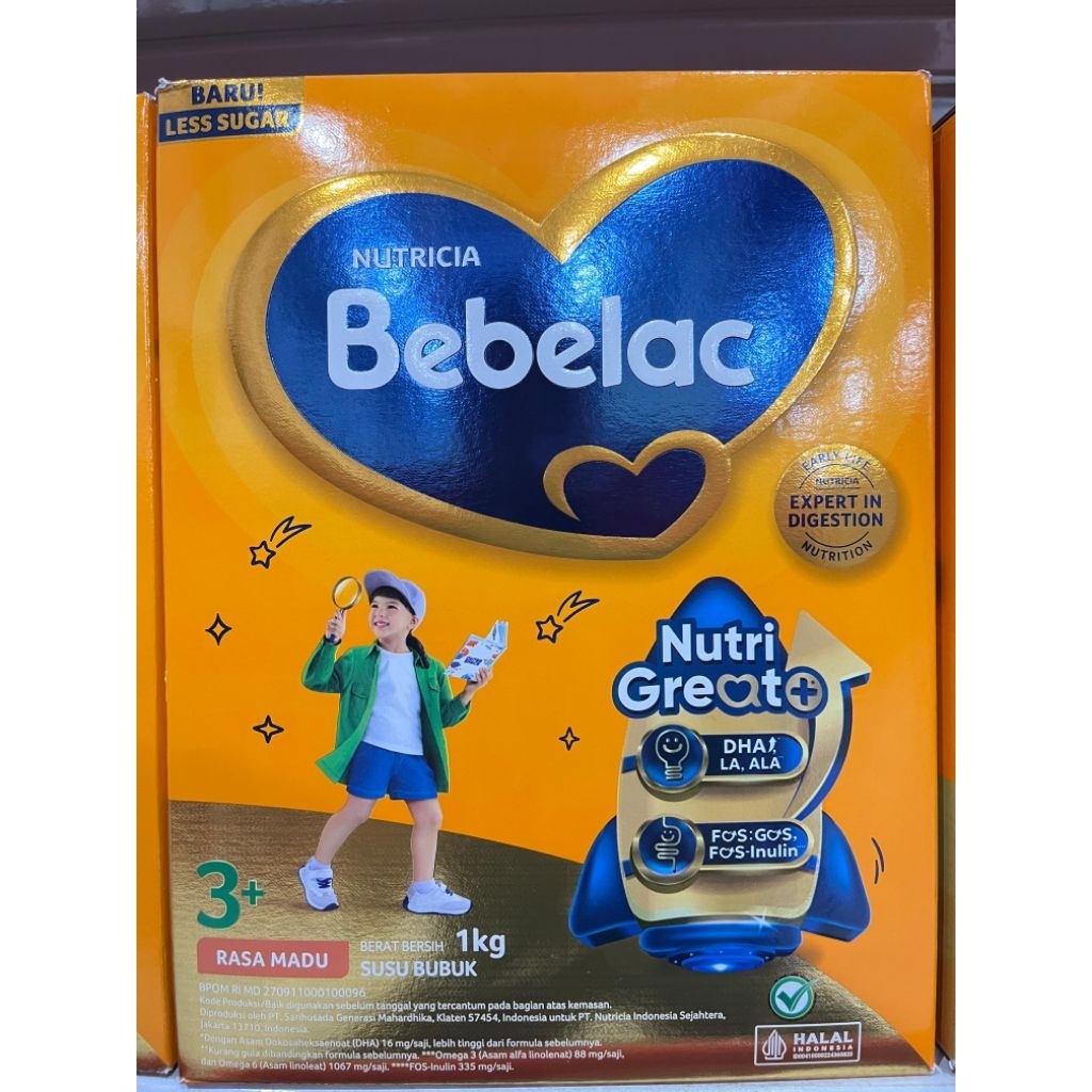 Bebelac 3+ Madu 1kg