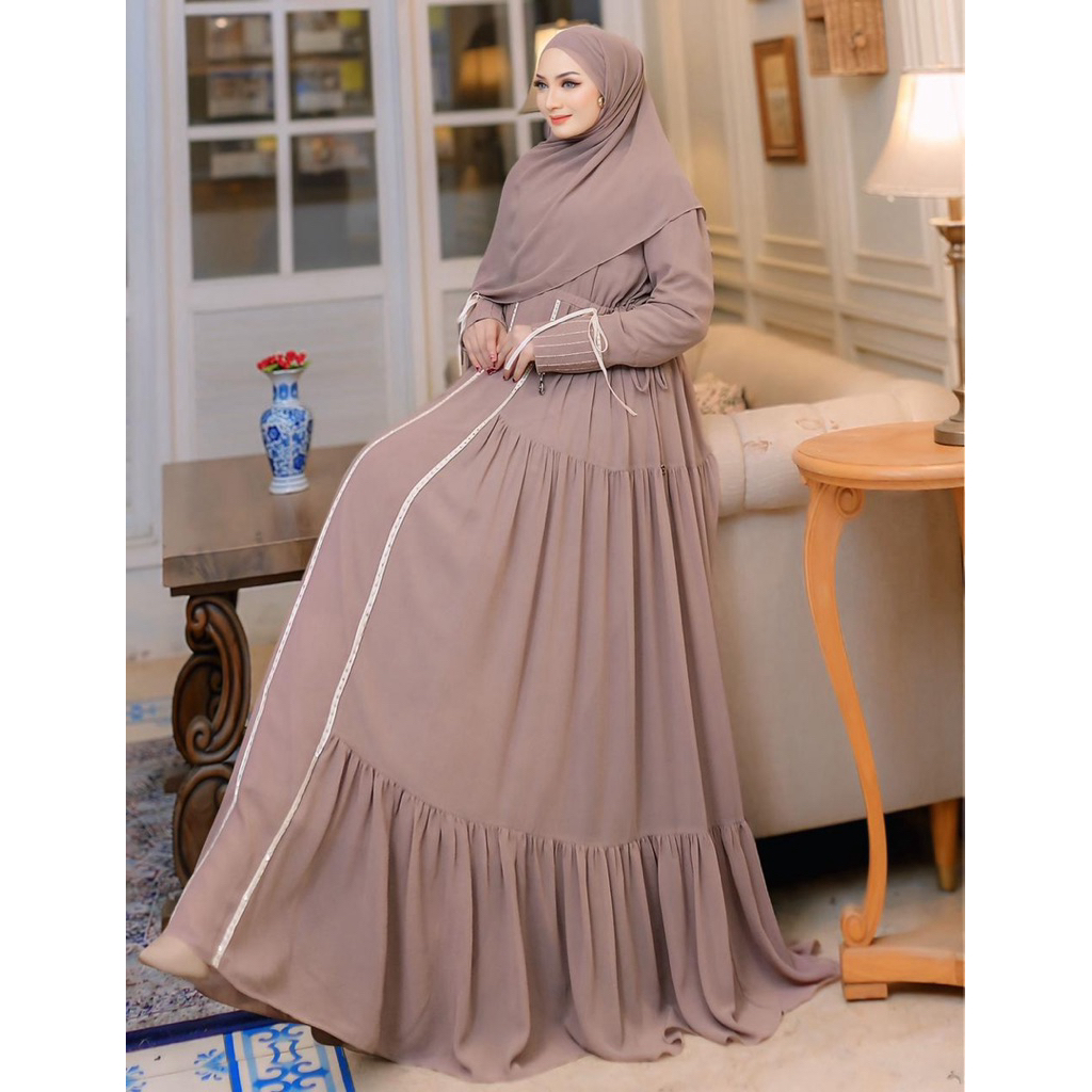 Gamis Syari Mewah Jamila Series By Yodizen / Gamis Syari Cantik / Gamis Syari Premium
