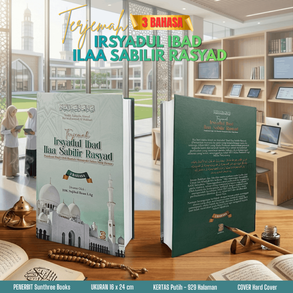 Kitab Irsyadul Ibad Terjemah Bahasa Indonesia Lengkap Makna Pesantren | SB publisher | lengkap makna