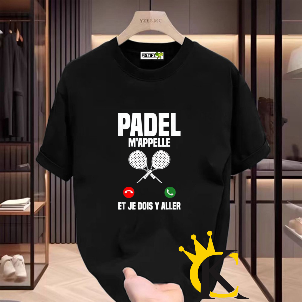 Baju Kaos Cewe Cowo / Kaos T-Shirt Padel Premium Cotton 30s Tersedia Size Dewasa Jumbo D