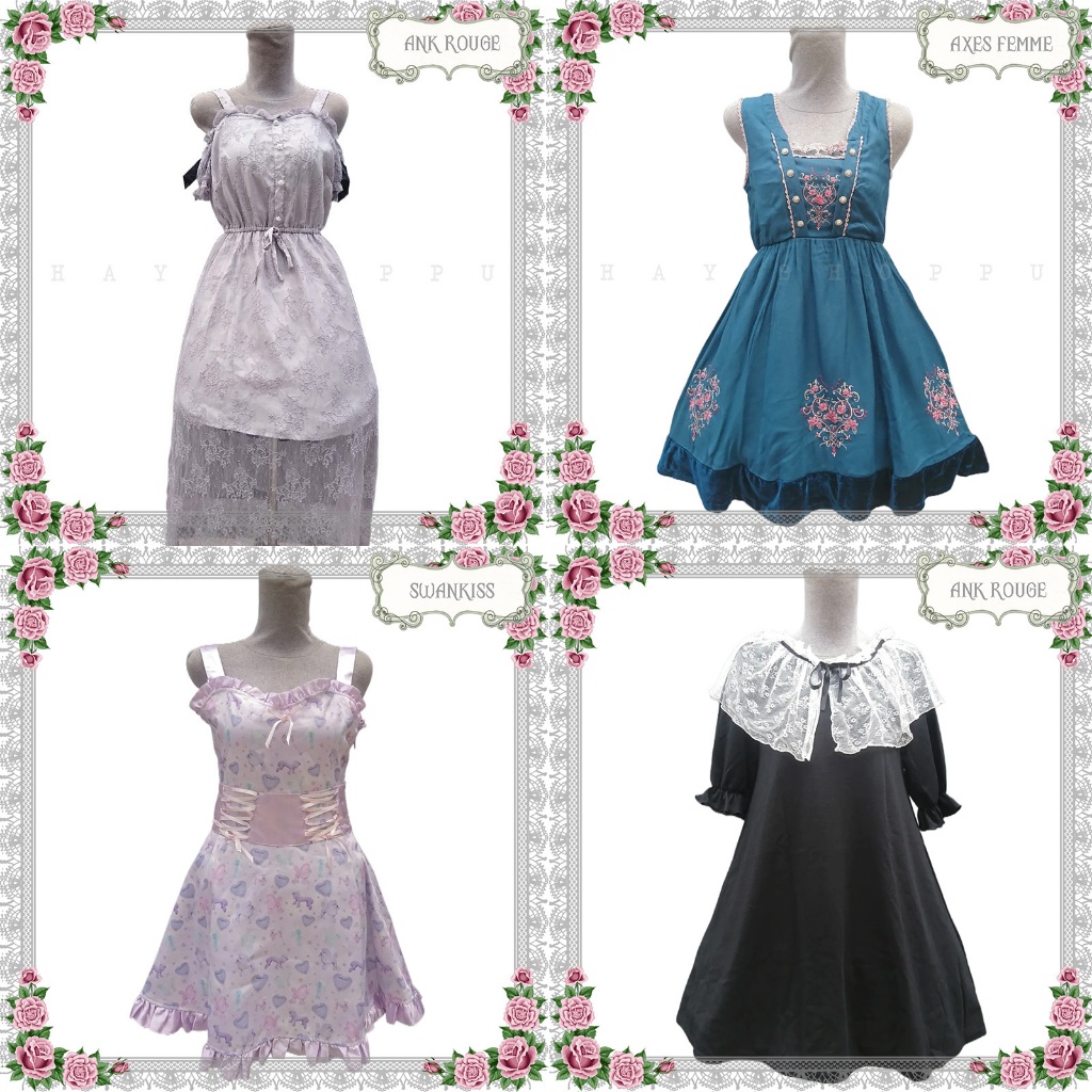 READY 217_DRESS LOLITA / DRESS KAWAII PREMIUM LIZ LISA DLL