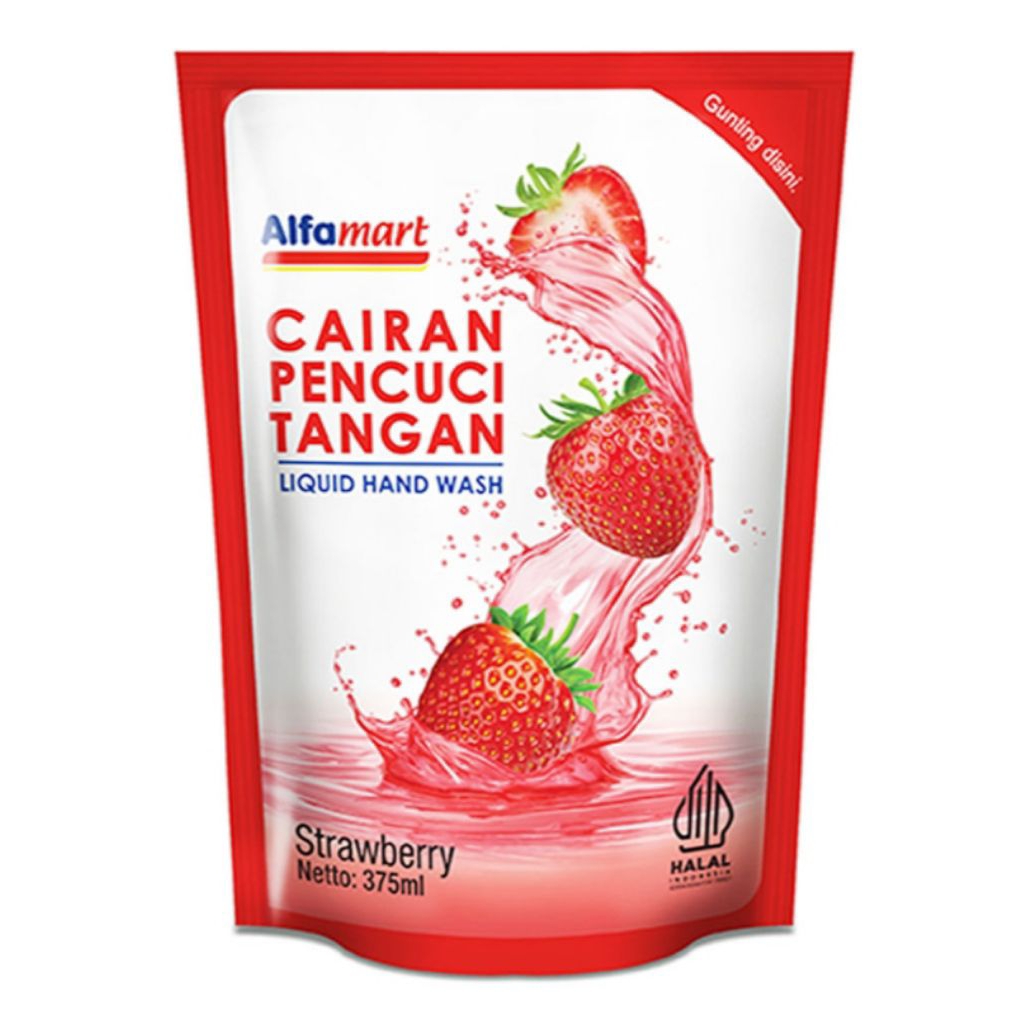 Alfamart Hand Wash Strawberry 375 ml