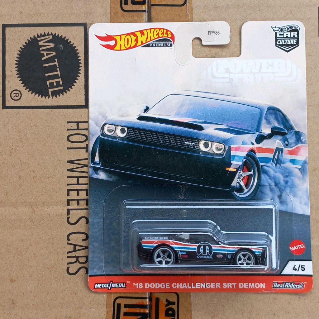 Hot Wheels Dodge Challenger SRT Demon Power Trip