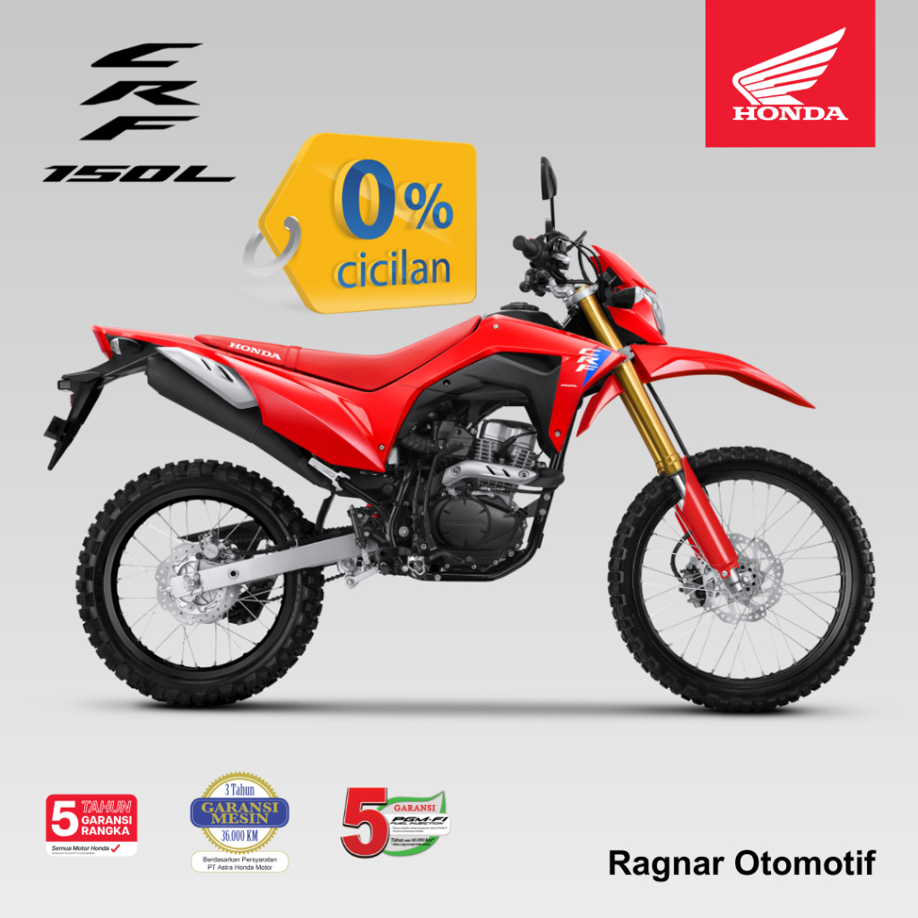 Sepeda Motor Honda CRF150L Baru New Asli Original