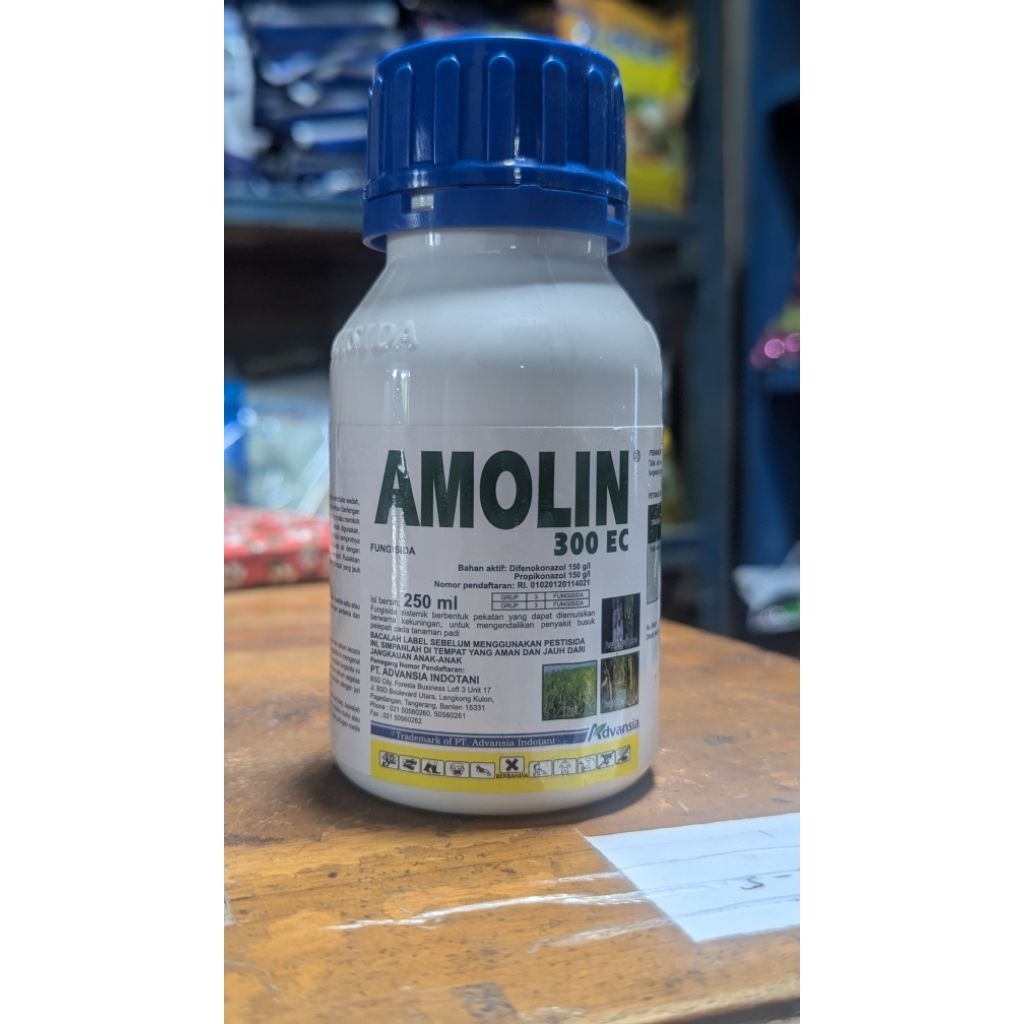Amolin fungisida layu daun bawang merah