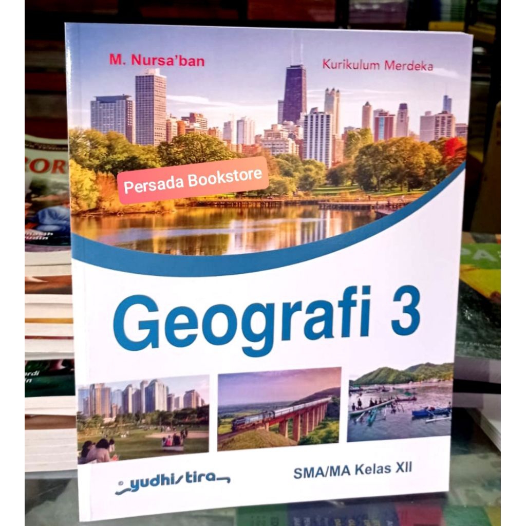 Buku Geografi Kelas 12 SMA Kurikulum Merdeka Yudhistira