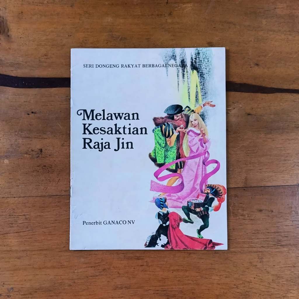 Buku Cerita Anak Vintage Preloved Penerbit NV GANACO Kondisi Bekas Terawat Layak Koleksi Seri Dongen