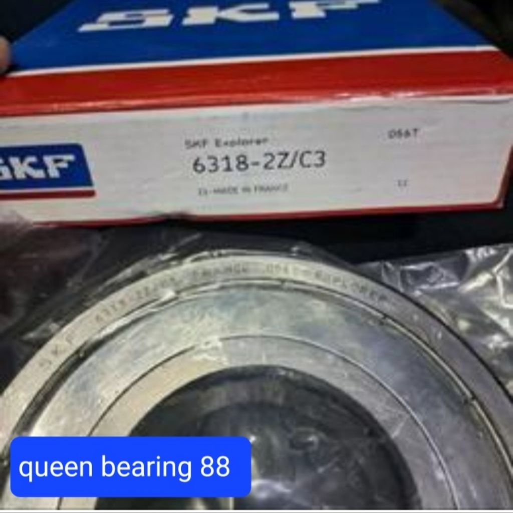 LAHER BEARING 6318ZZC3 6318 ZZ C3 MEREK SKF (90×190×43mm)