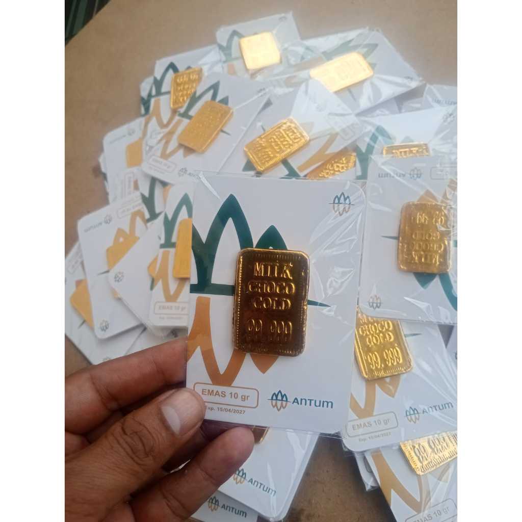 MINI GIFT COKLAT GOLD BATANGAN ANTUM HADIAH MUNGIL LUCU UNIK MURAH Coklat LM