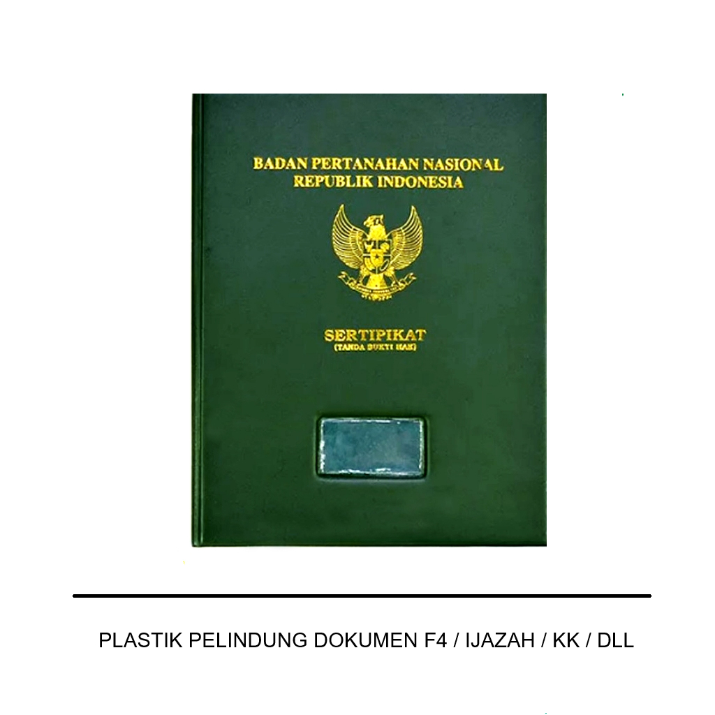 Sampul Soft Cover Sertifikat BPN - Map Dokumen Premium PVC Karton