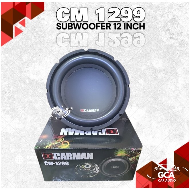Subwoofer Carman CM 1299 - Double Magnet - 2 Coil