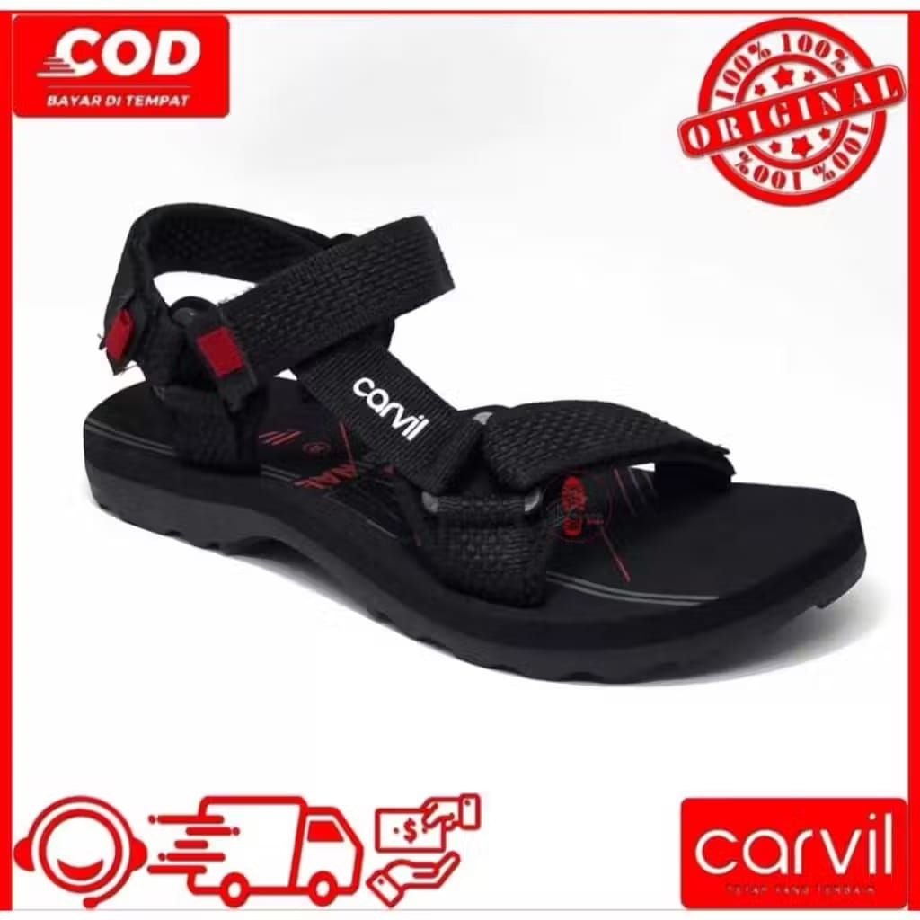Sandal Carvil BisaCod||Carvil Gunung Pria